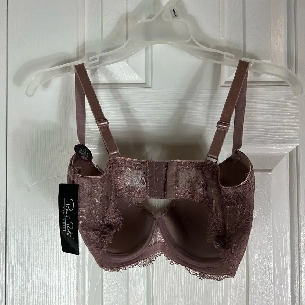 NWT Rene Rofe Soft Lightly Padded Bra 36D - Picture 2 of 2